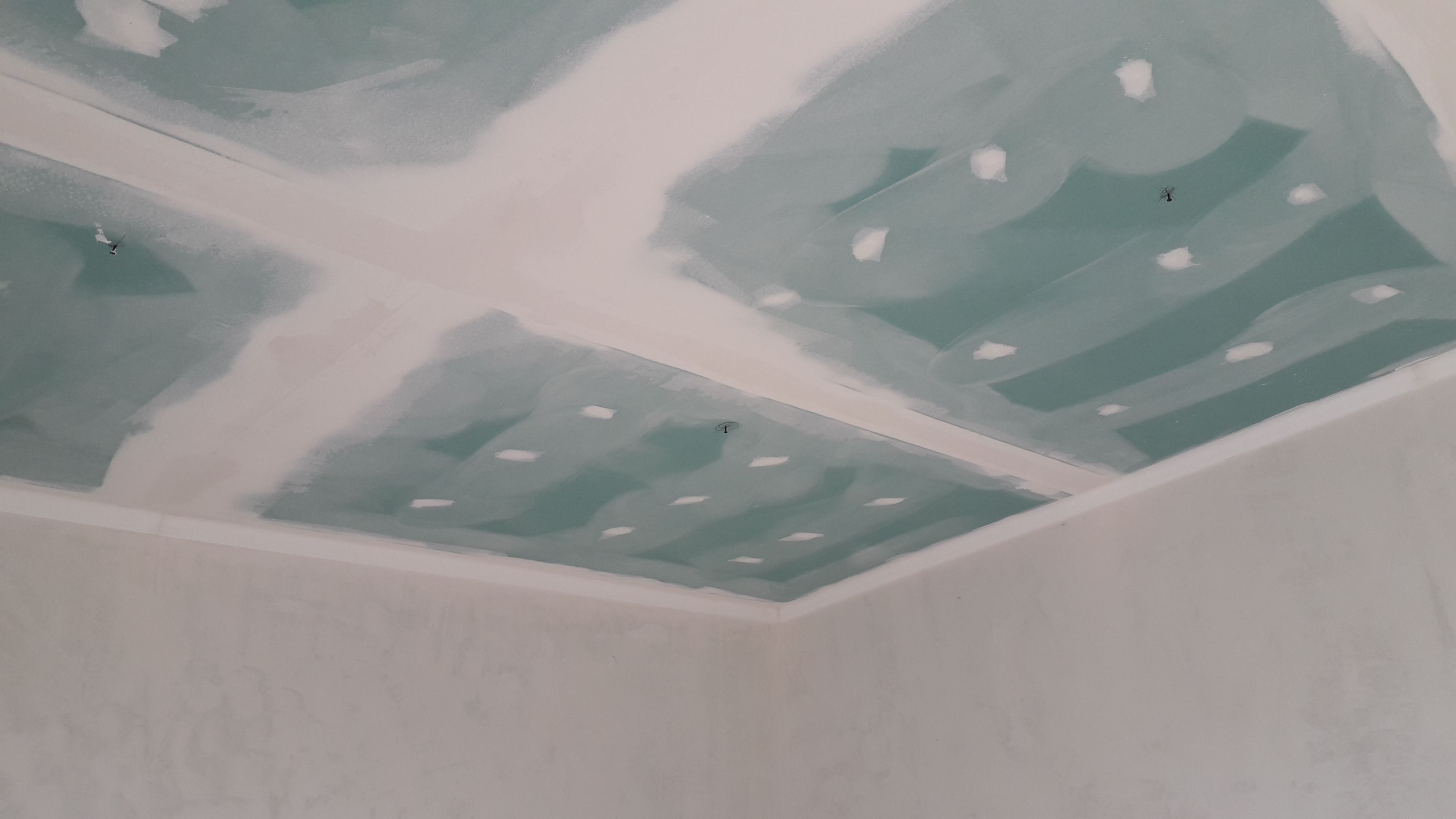 Fotografia de um tecto em pladur