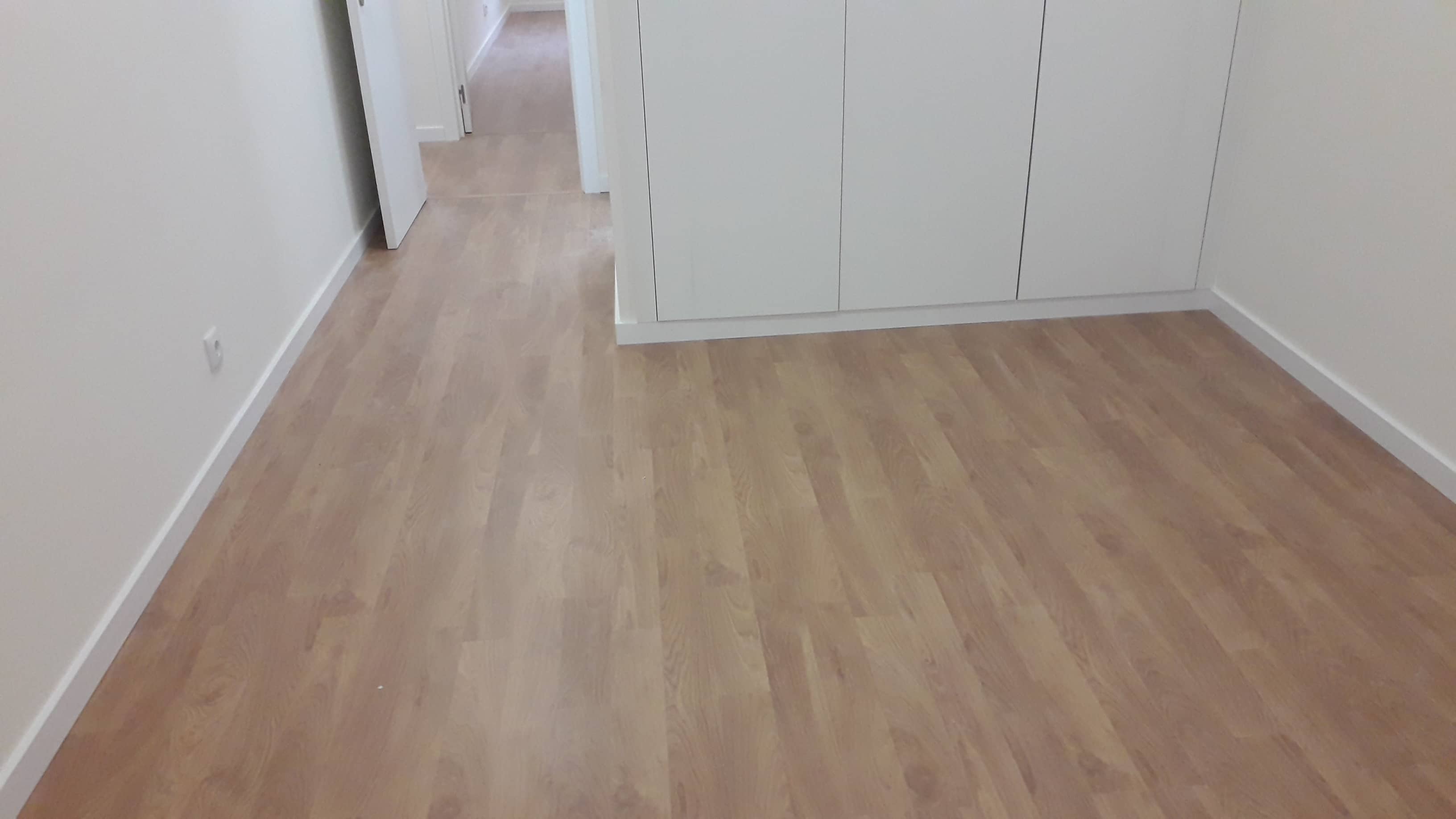 Ch&atilde;o de soalho flutuante