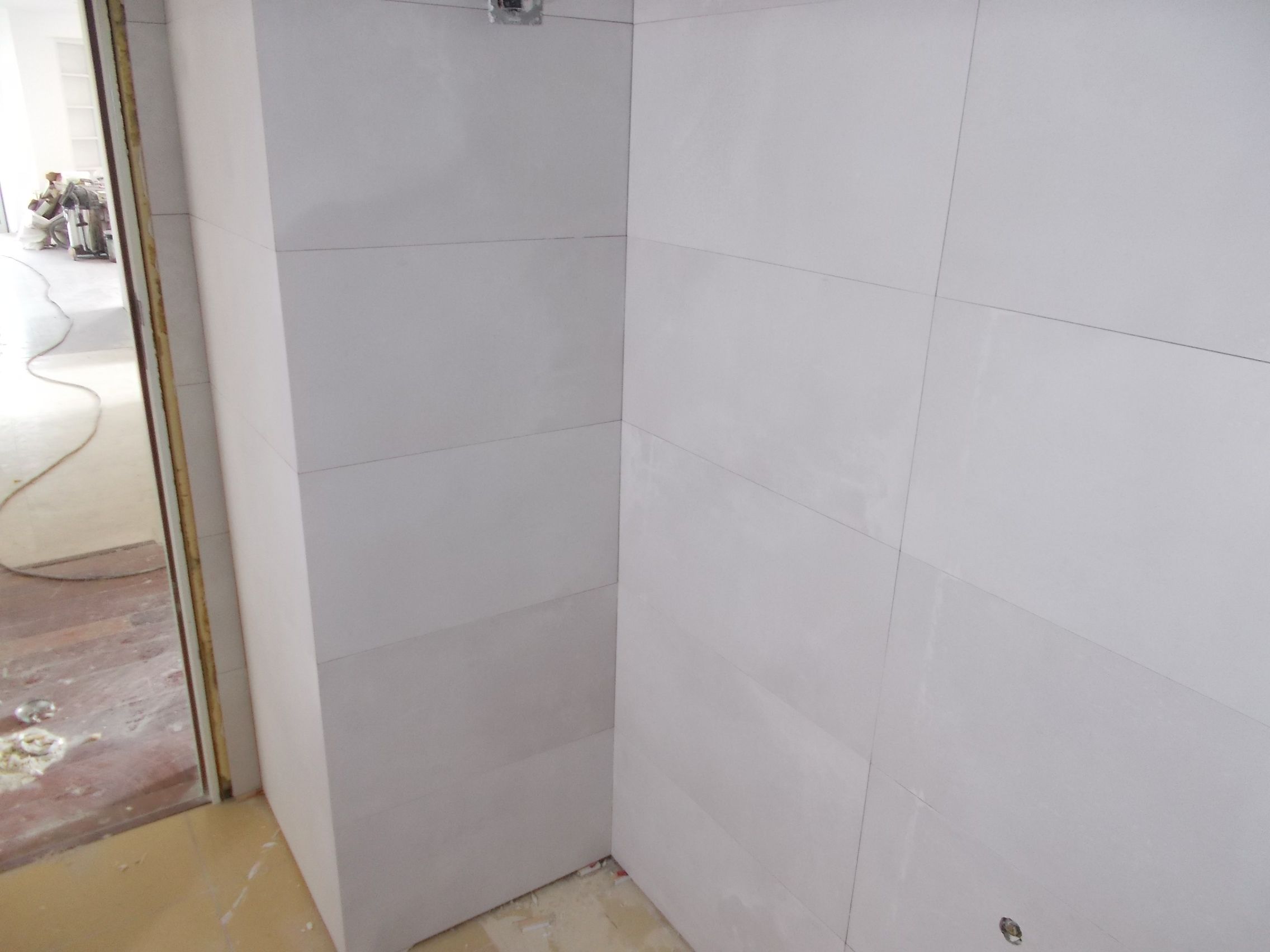 Fotografia de azulejos assentados